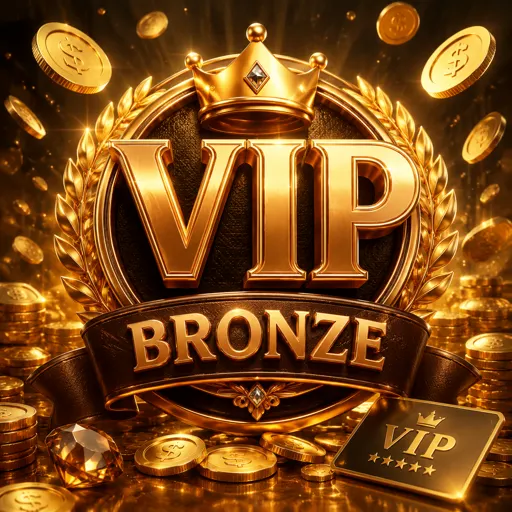 Selo do nível Bronze do programa VIP