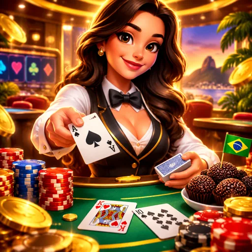 Cartela de estratégia básica de blackjack em formato vertical para consulta no celular