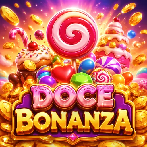Tela do slot Sweet Bonanza com doces, frutas e bombas multiplicadoras