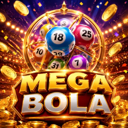 Estúdio do Mega Ball com globo de bolas numeradas e apresentador